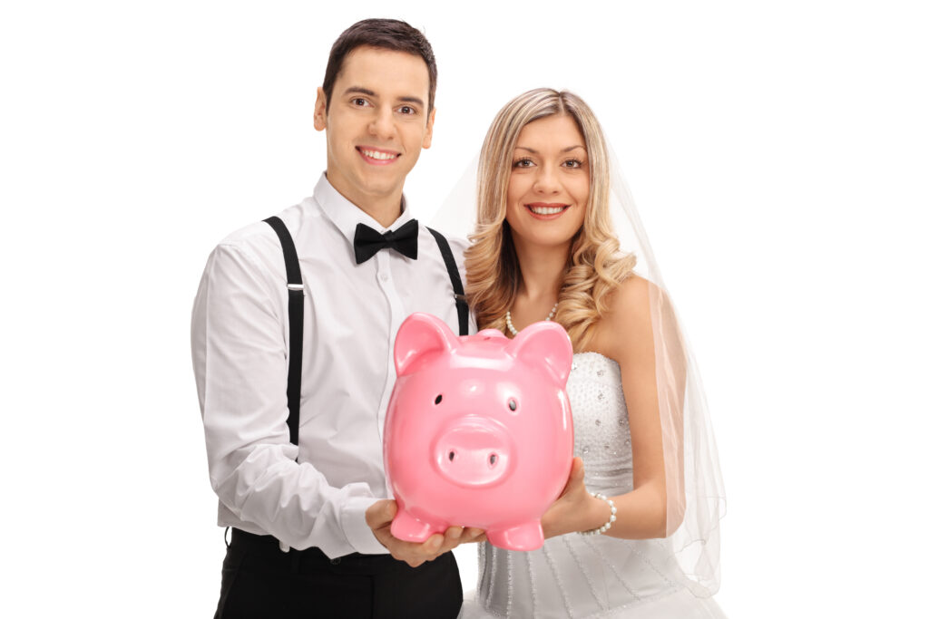Paar konnte sich einige Hochzeitskosten sparen